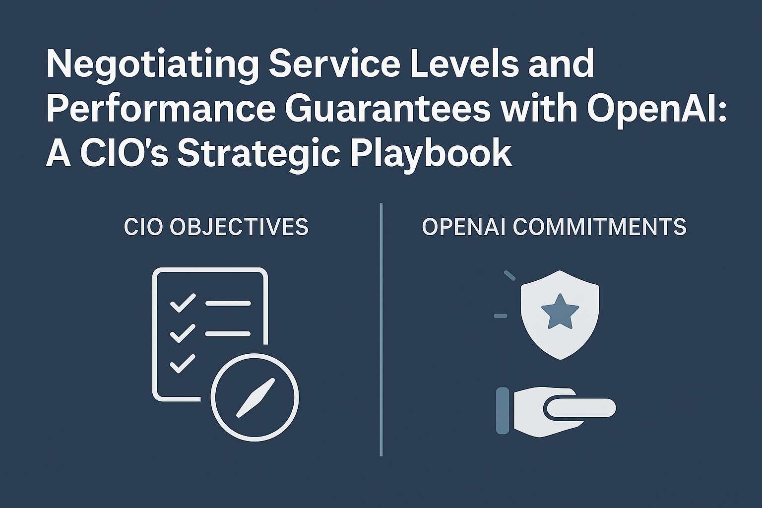 Negotiating Service Levels and Performance Guarantees with OpenAI: A CIO’s Strategic Playbook