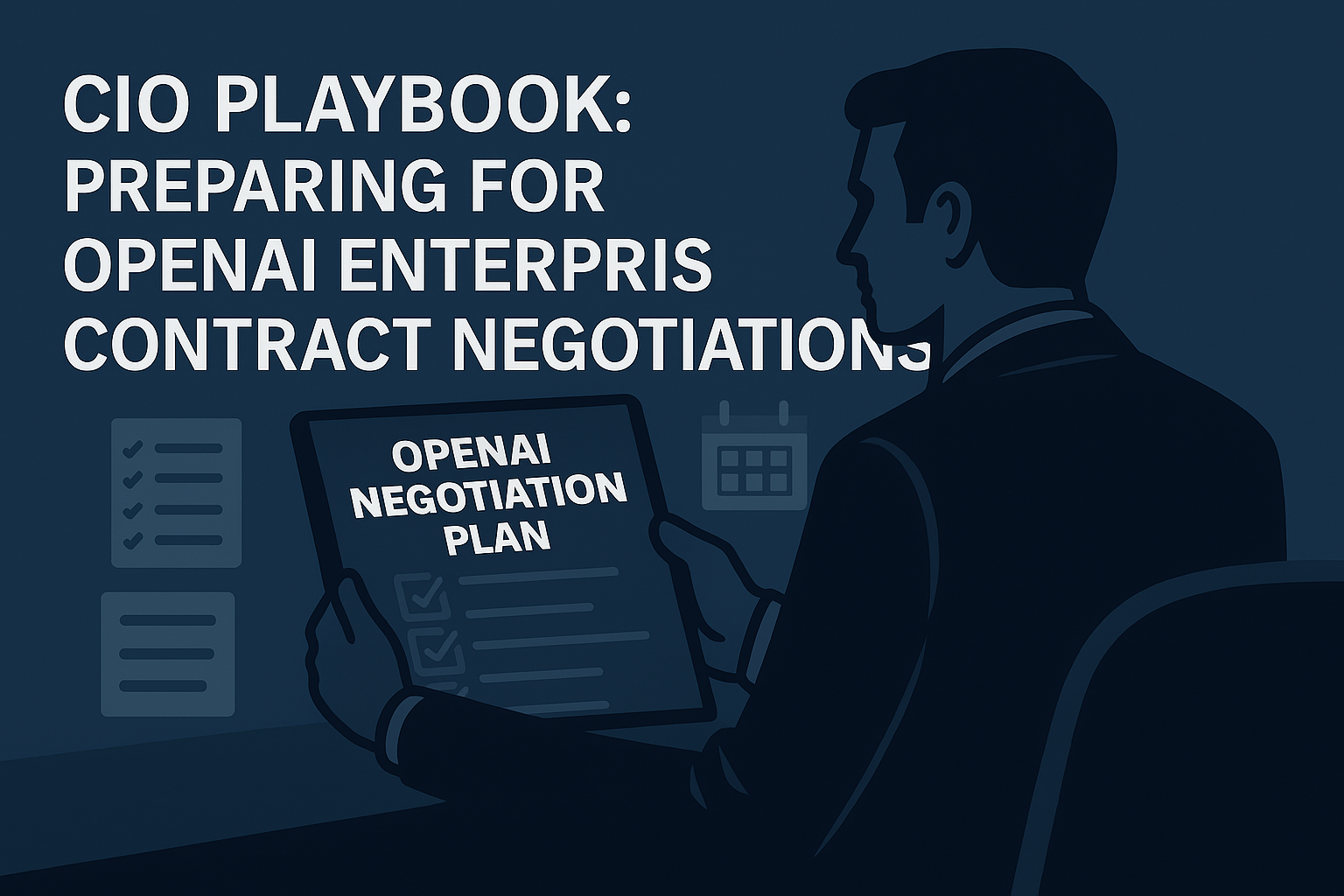 CIO Playbook: Preparing for OpenAI Enterprise Contract Negotiations